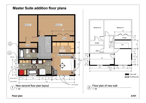 Master Bedroom Suite Floor Plans Additions - Bedroom Design Ideas