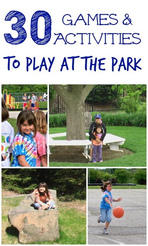 30 Fun Park Games for Kids to Play