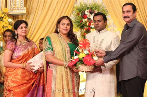 Picture 364192 | Anbumani Ramadoss with wife Sowmiya at Pandu Son ...