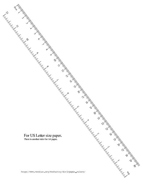 Printable Rulers In Exact Scale – Easy Printables - Printable Ruler ...