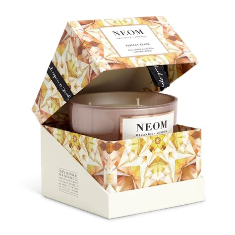 Neom Perfect Peace 3 Wick Scented Candle 420g - Feelunique Natural ...