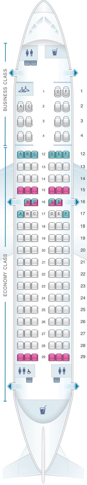 Airbus A319 Seating Chart - Alexia Lorraine