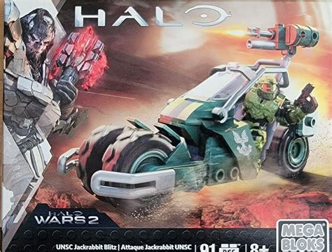 Mega Bloks Halo Wars 2 UNSC Jackrabbit Blitz | #4665053493