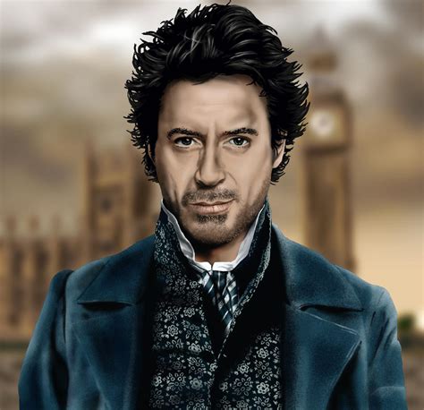 Sherlock Holmes (Robert Downey Jr) by iamherecozidraw on DeviantArt