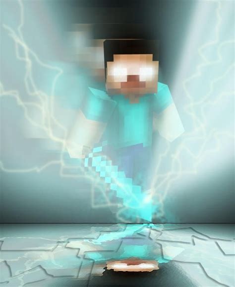 Herobrine by Lcraft | Minecraft wallpaper, Minecraft drawings ...