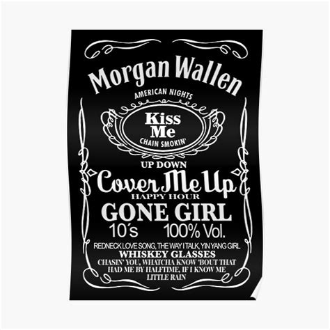 Morgan Wallen Posters | Redbubble