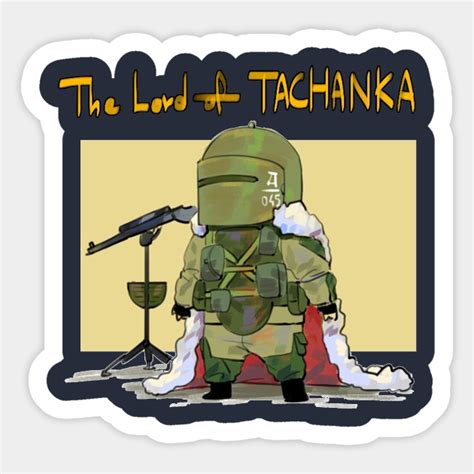 Lord Tachanka logo - 9gag - Sticker | TeePublic