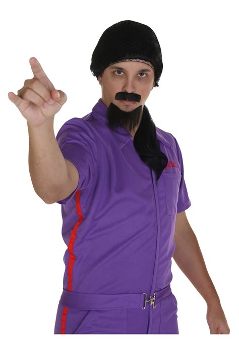 Big Lebowski Jesus Deluxe Wig and Moustache - Halloween Costumes