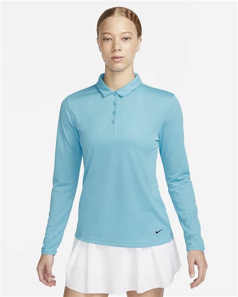 Nike Dri-FIT Victory Women's Long-Sleeve Golf Polo. Nike.com