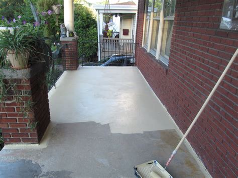 Porch Painting Ideas Cement Concrete Front Paint Floor Exquisite with ...