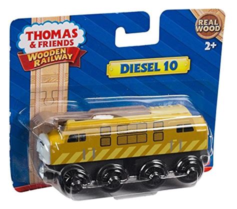 Fisher-Price Thomas & Friends Wooden Railway, Diesel 10 - Buy Online in ...