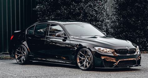 BMW M3 F80 Black BC Forged RZ21 Wheel | Wheel Front