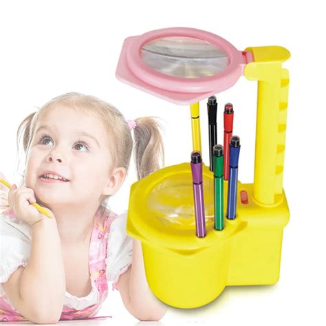 Children Drawing LED Projector Painting Toys Gift for Baby Kids ...