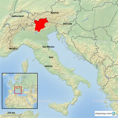 Map Italy Trento – Get Map Update