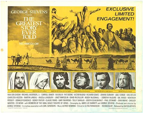 The Greatest Story Ever Told (1965) - La Biblia en el Cine