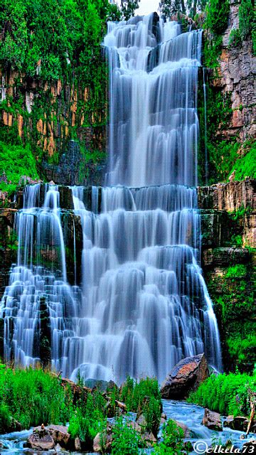 AkelaG033020160312Q.gif (360×640) | Waterfall scenery, Waterfall ...