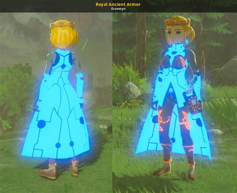 Royal Ancient Armor [The Legend of Zelda: Breath of the Wild (WiiU)] [Mods]