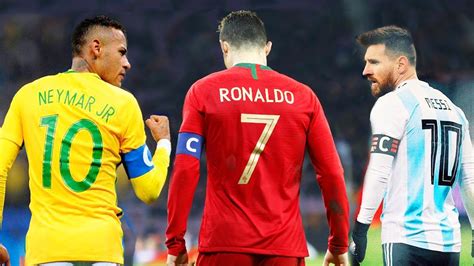 Neymar vs Cristiano Ronaldo vs Messi National Heros - YouTube