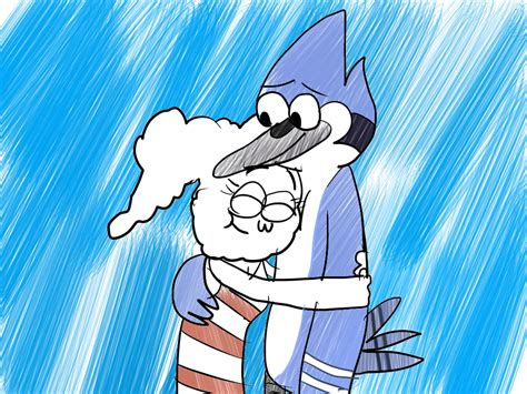 Mordecai x CJ by LotusTheKat on DeviantArt