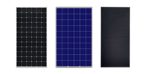 Types of Solar Panels