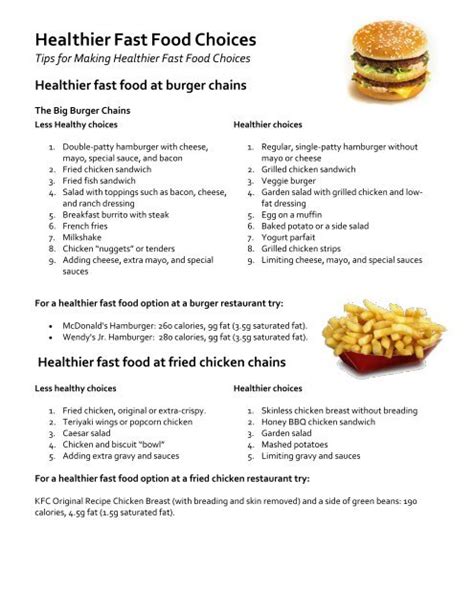 Healthy Fast Food - Orlando Health