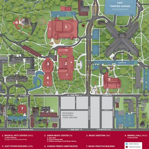 Download An aerial view of Indiana University Bloomington, showcasing ...