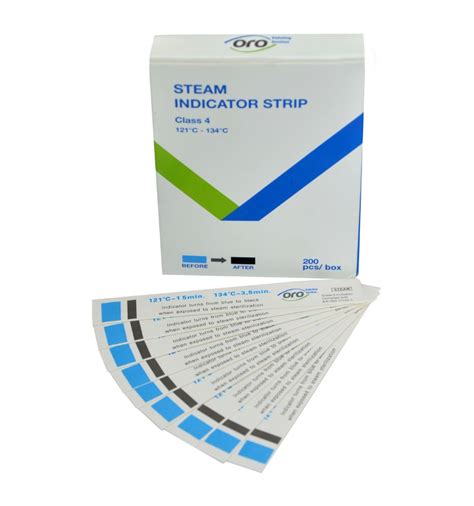 CLASS IV CHEMICAL INDICATOR STRIPS - ORO