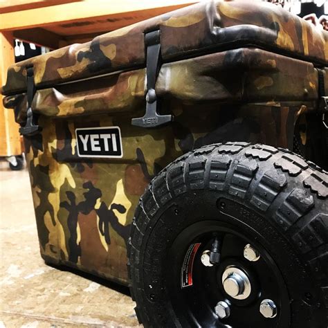 Alexander Davranov on Instagram: “🔥🔥🔥 camo leather wrap yeti cooler ...