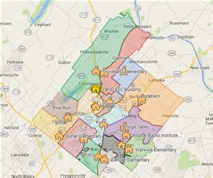 Central Bucks School District Map - Maping Resources