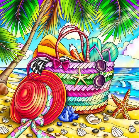 Solve PUZZLE - At The Beach III jigsaw puzzle online with 81 pieces