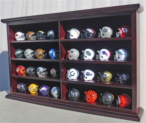 Nfl Helmet Display Case / Plastics Unlimited Football Helmet Display ...