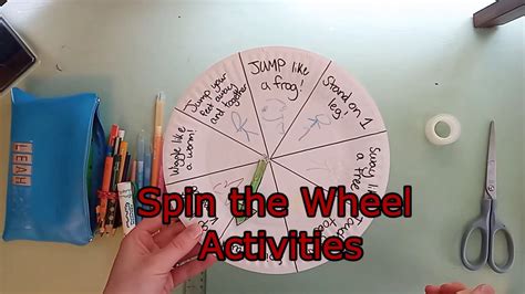 Spin the Wheel Activity Game - YouTube