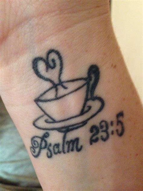 Psalm 23:5... My cup runneth over... More blessed than I deserve ...