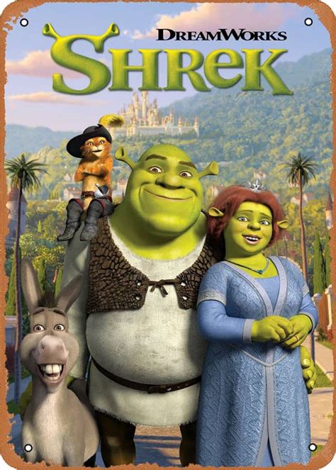 SHREK THE THIRD MOVIE POSTER Sided ORIGINAL 27x40 MIKE MYERS ...