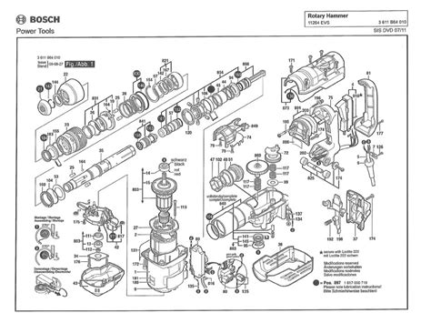 Bosch Hammer Drill 11264evs Parts Diagram | Reviewmotors.co