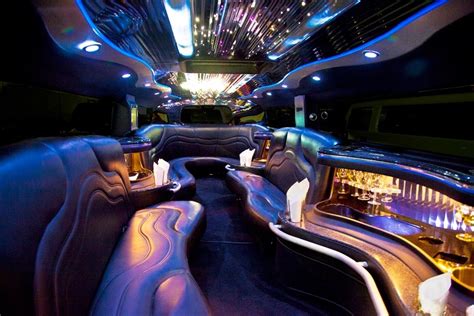 Hummer Interior - aspen limousine service