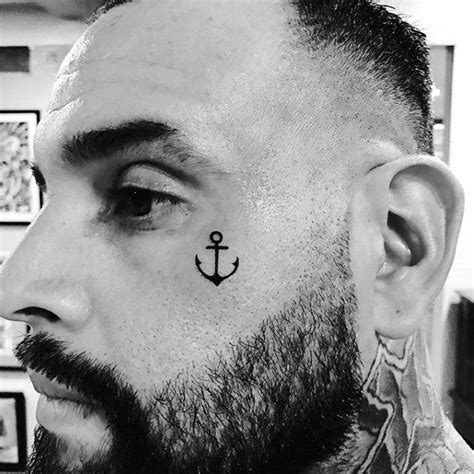 50 Small Creative Tattoos for Men | Small anchor tattoos, Anchor ...