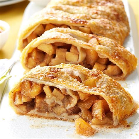 Caramel Apple Strudel Recipe | Taste of Home