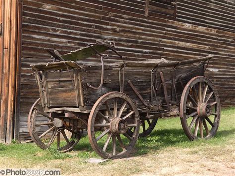 Preserved Wagon at Montana's Outdoor History Museum