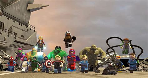 Lego Marvel Superheroes Gameplay