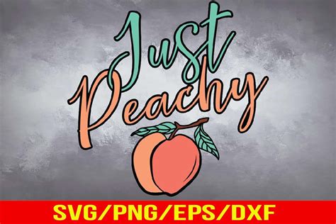 Just Peachy SVG Cut File | Peach Svg Graphic by caezardpj · Creative ...