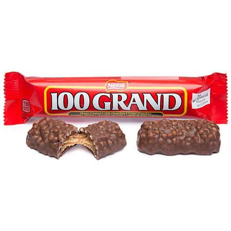 100 Grand Candy Bars: 36-Piece Box | Candy Warehouse