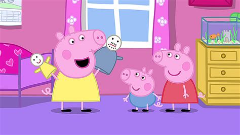 Watch Peppa Pig Season 1 Episode 8: Chloe's Puppet Show/Babysittin ...