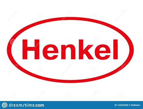 Henkel Logo Vector editorial photo. Illustration of vector - 143333526