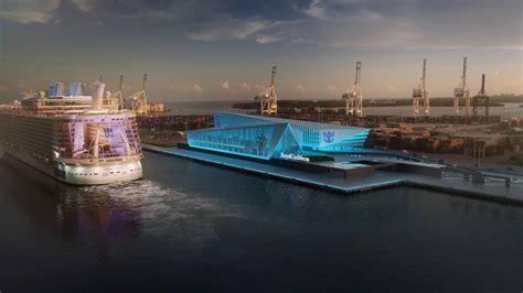 Royal Caribbean building new cruise terminal in Miami in 2018 - YouTube