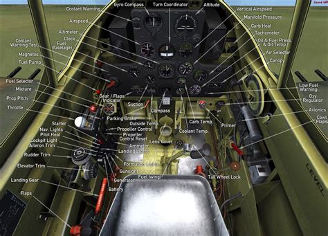 Image result for curtiss p-40 warhawk cockpit | Cockpit, Fighter planes ...