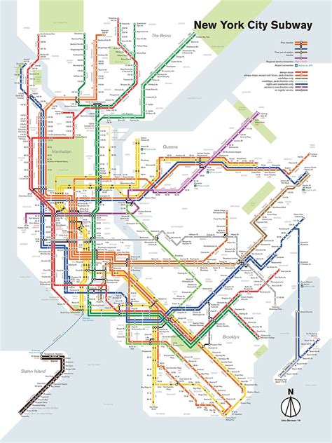 Man Who Created His Own Subway Map Has Dispute with MTA