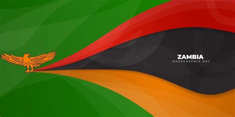 Zambia Flag Eagle