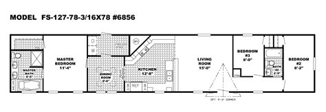 Single Wide 4 Bedroom Floor Plans - floorplans.click