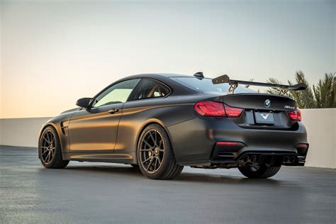 Black BMW M4 GTS By Vorsteiner Photoshoot